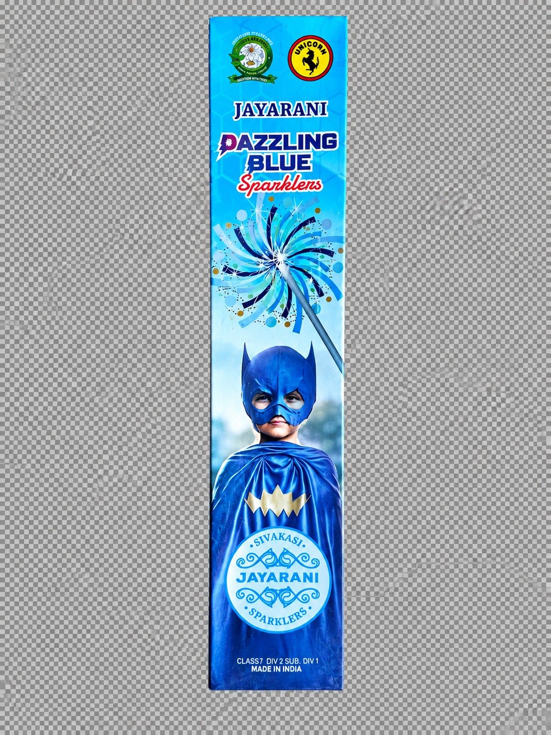 10 CM BLUE SPARKLERS