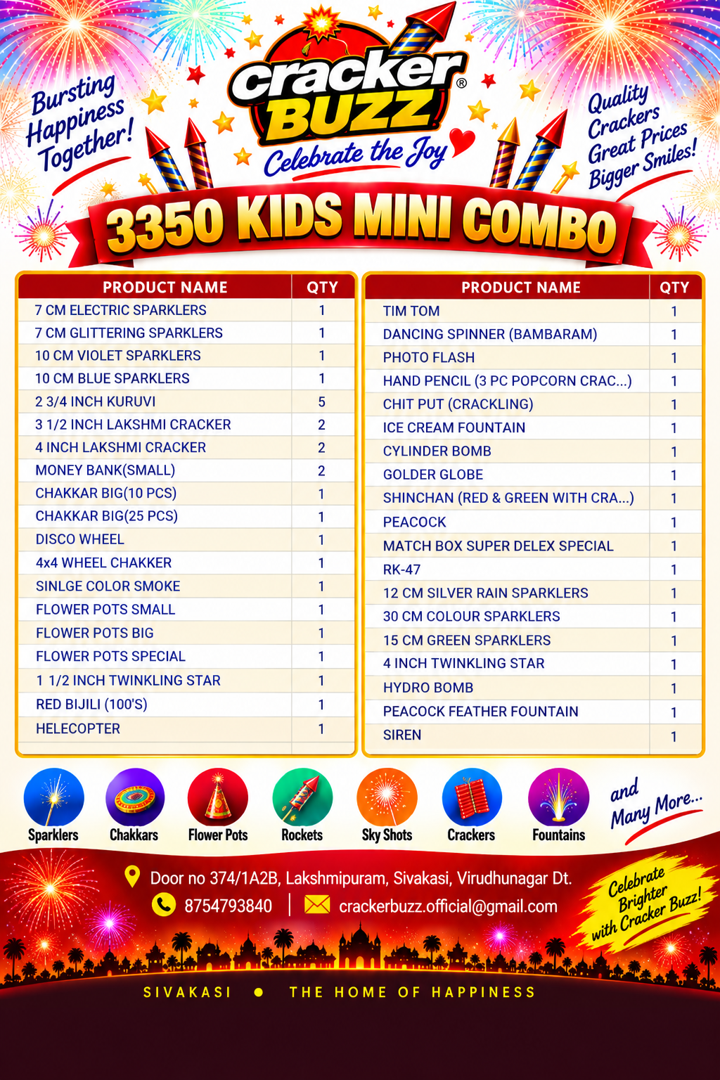 KIDS MINI COMBO